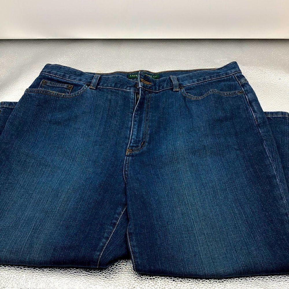 Lauren Jeans Co size 14 denim capri